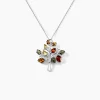Histoire d'Or Collier Chahida Argent Blanc Ambre Online