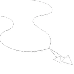 Histoire d'Or Collier Chayann Argent Blanc Outlet