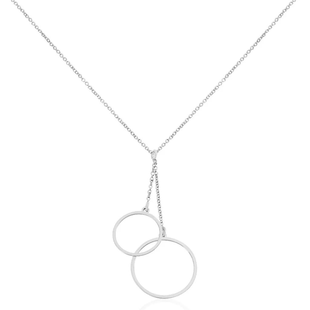 Histoire d'Or Collier Chayann Argent Blanc Discount