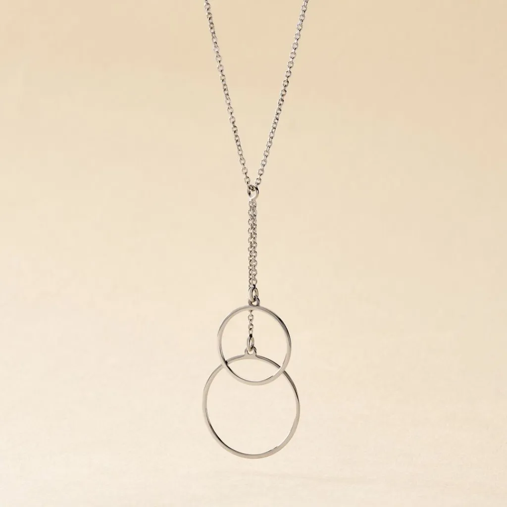 Histoire d'Or Collier Chayann Argent Blanc Discount