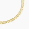 Histoire d'Or Collier Cherilyn Acier Doré Discount