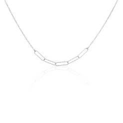 Histoire d'Or Collier Chiarina Argent Blanc Clearance