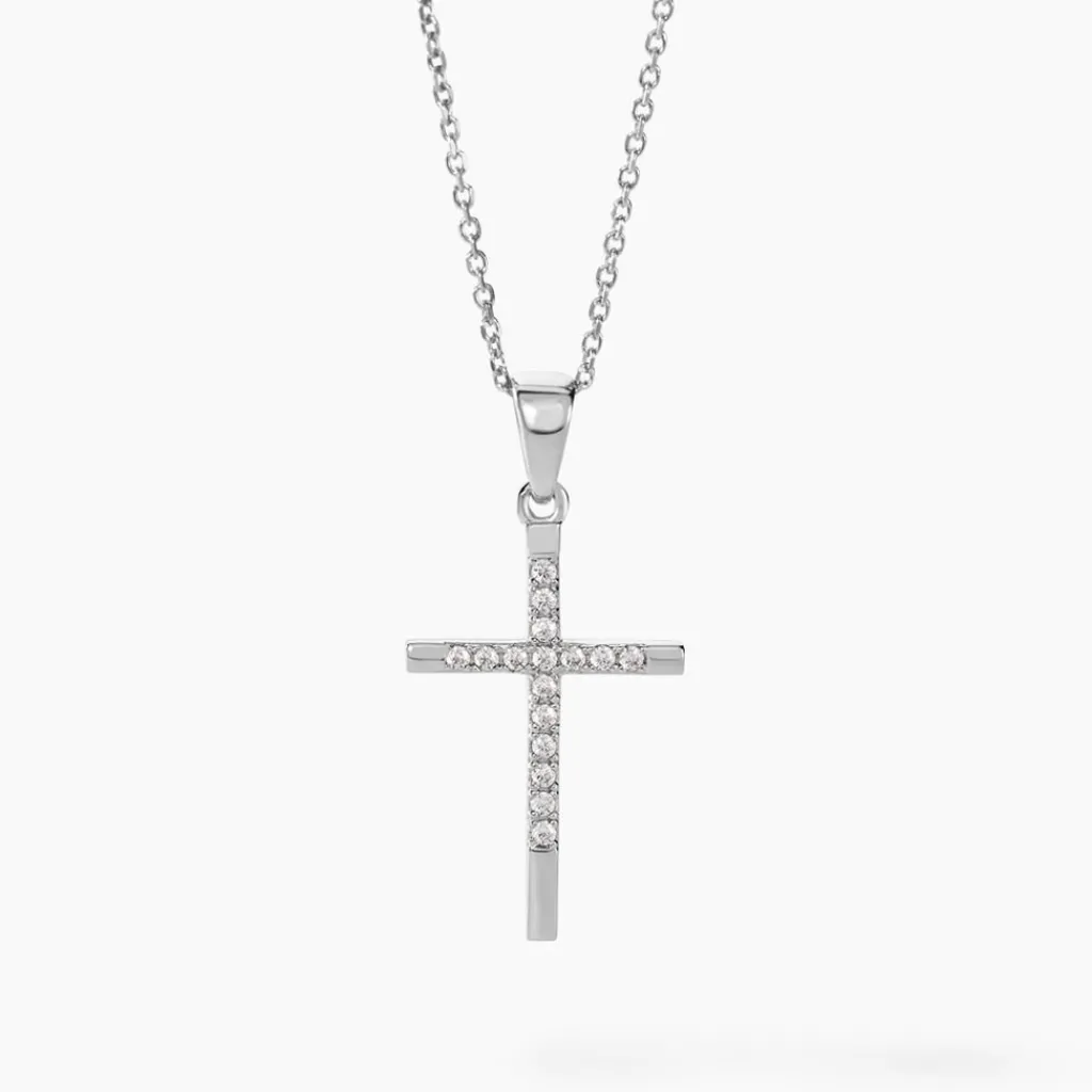 Histoire d'Or Collier Chirsta Argent Blanc Oxyde De Zirconium Outlet