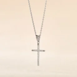 Histoire d'Or Collier Chirsta Argent Blanc Oxyde De Zirconium Outlet