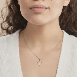 Histoire d'Or Collier Chirsta Argent Blanc Oxyde De Zirconium Outlet