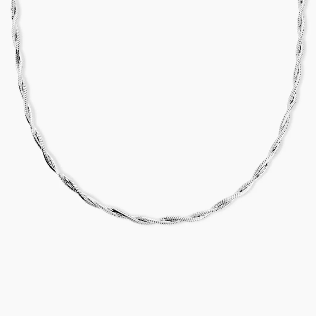 Histoire d'Or Collier Ciel Argent Blanc Discount