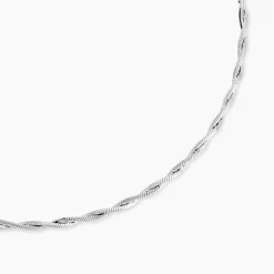 Histoire d'Or Collier Ciel Argent Blanc Discount
