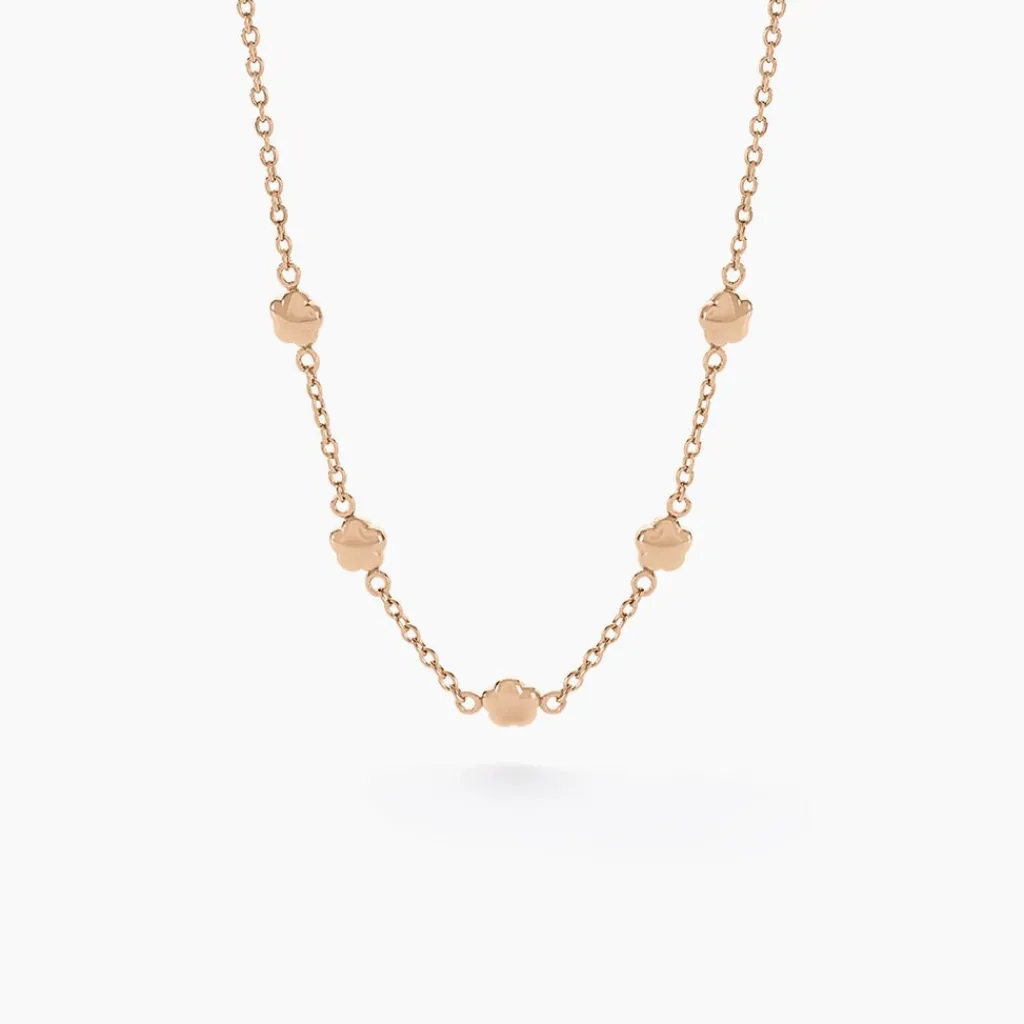 Histoire d'Or Collier Circee Argent Rose Best