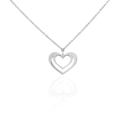 Histoire d'Or Collier Clarra Argent Blanc Discount