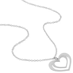 Histoire d'Or Collier Clarra Argent Blanc Discount