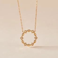 Histoire d'Or Collier éclat Perlé Plaqué Or Oxyde De Zirconium Best