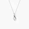 Histoire d'Or Collier Claudia Argent Blanc Oxyde De Zirconium Outlet