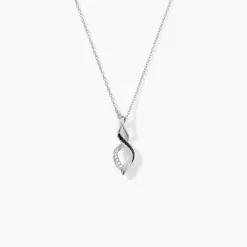 Histoire d'Or Collier Claudia Argent Blanc Oxyde De Zirconium Outlet