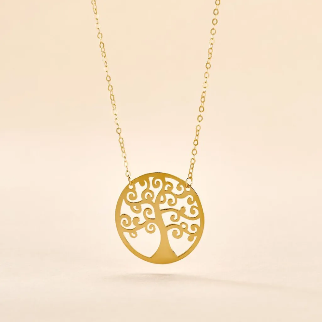 Histoire d'Or Collier Clemenca Or Jaune New