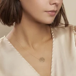 Histoire d'Or Collier Clemenca Or Jaune New