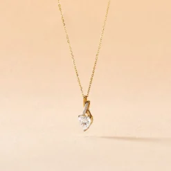 Histoire d'Or Collier Clothilde De Zirconium or jaune oxyde Sale