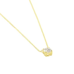Histoire d'Or Collier Collection Aphrodite Or Jaune Diamant Synthetique or jaune diamant synthétique blanc Online