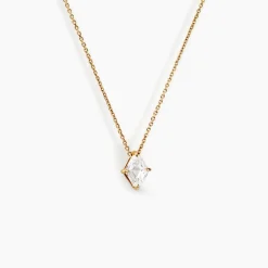 Histoire d'Or Collier Collection Icone Or Jaune Diamant Synthétique Best