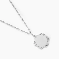Histoire d'Or Collier Collette Argent Blanc Hot