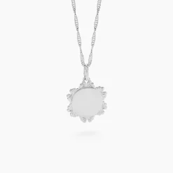 Histoire d'Or Collier Collette Argent Blanc Hot