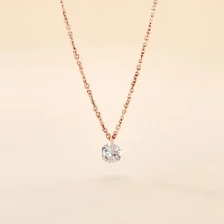 Histoire d'Or Collier Constantin De Zirconium argent rose oxyde New