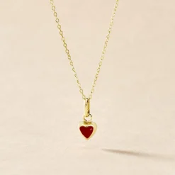Histoire d'Or Collier Coralie Coeur Or Jaune Discount