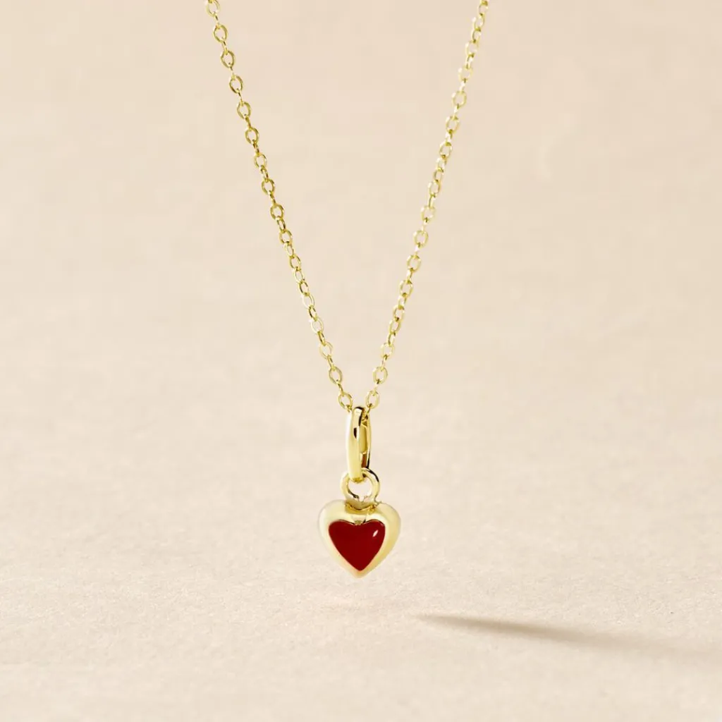 Histoire d'Or Collier Coralie Coeur Or Jaune Discount