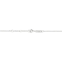 Histoire d'Or Collier Courbes Or Blanc Diamant