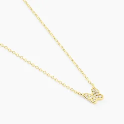 Histoire d'Or Collier Court Argent Rose Anne-lise Oxyde De Zirconium Discount