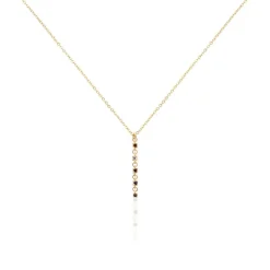 Histoire d'Or Collier Céphée Plaqué Or Doré Oxyde De Zirconium New