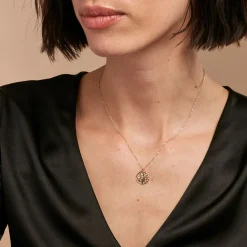 Histoire d'Or Collier Dahlila Or Jaune Outlet