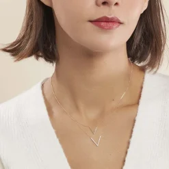 Histoire d'Or Collier Daina Or Jaune Oxyde De Zirconium Hot