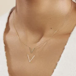 Histoire d'Or Collier Daina Or Jaune Oxyde De Zirconium Hot