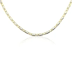 Histoire d'Or Collier Danae Plaquette Or Bicolore Online