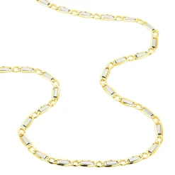 Histoire d'Or Collier Danae Plaquette Or Bicolore Online