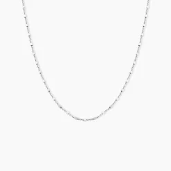 Histoire d'Or Collier Danael Argent Blanc Best