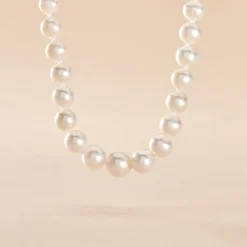 Histoire d'Or Collier Danilo Baroque Or Jaune Perle De Culture New