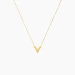 Histoire d'Or Collier Dao Or Jaune Oxyde De Zirconium New