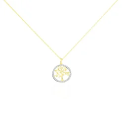 Histoire d'Or Collier Darell Or Jaune Oxyde De Zirconium Discount