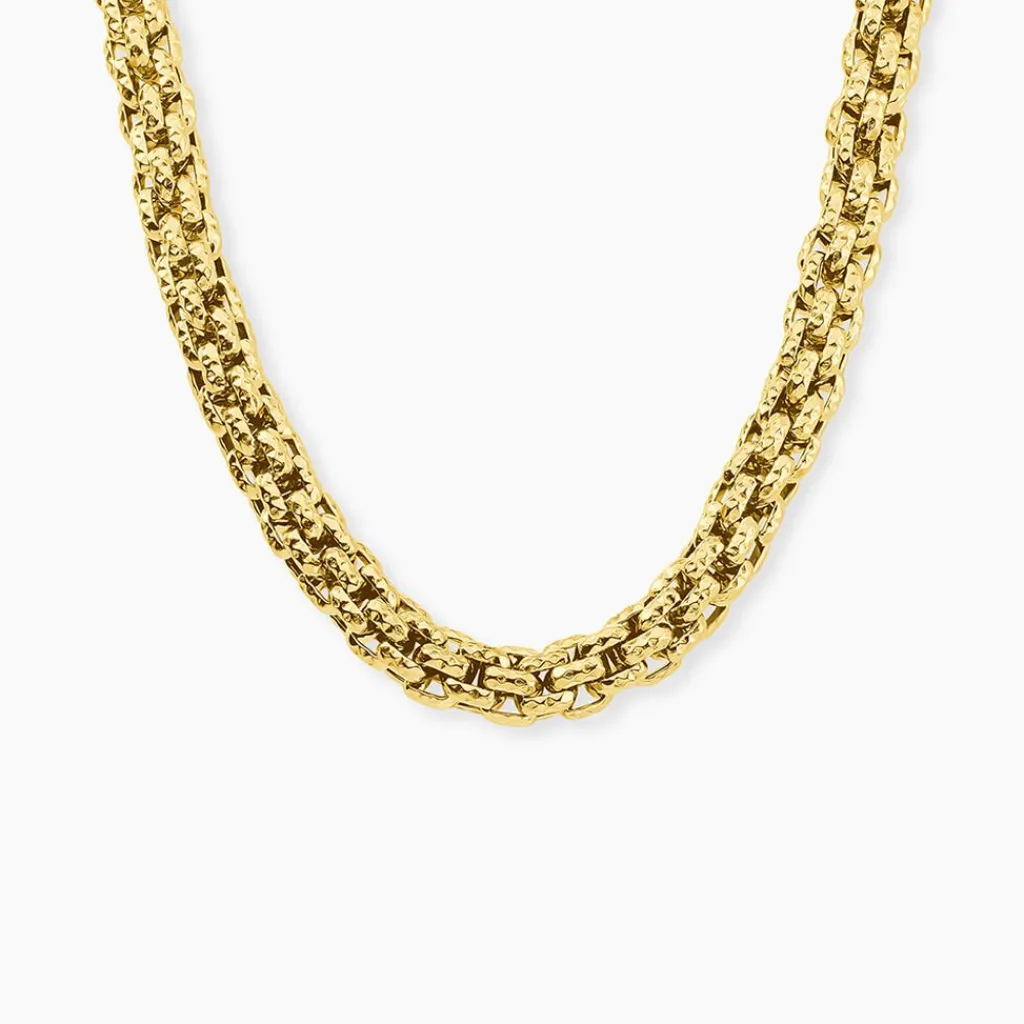 Histoire d'Or Collier Debbie Acier Jaune Sale