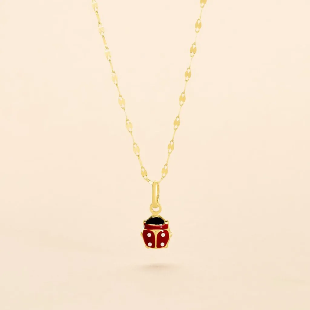 Histoire d'Or Collier Deena Or Jaune Oxyde De Zirconium