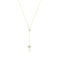 Histoire d'Or Collier Delicatesse Or Jaune Diamant