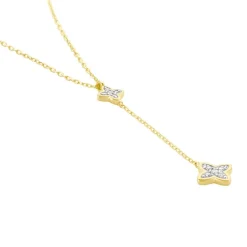 Histoire d'Or Collier Delicatesse Or Jaune Diamant
