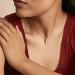 Histoire d'Or Collier Delphinium Or Jaune Clearance