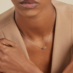 Histoire d'Or Collier Deonne Or Jaune Améthyste Oxyde De Zirconium Hot