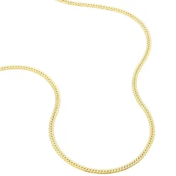 Histoire d'Or Collier Doline Maille Anglaise or jaune Online