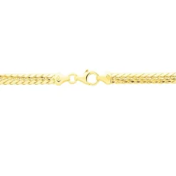Histoire d'Or Collier Doline Maille Anglaise or jaune Discount