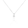 Histoire d'Or Collier Domitia Or Blanc Diamant