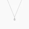 Histoire d'Or Collier Domitia Or Blanc Diamant Discount