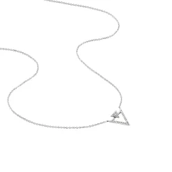 Histoire d'Or Collier Domnika Argent Blanc Oxyde De Zirconium Clearance